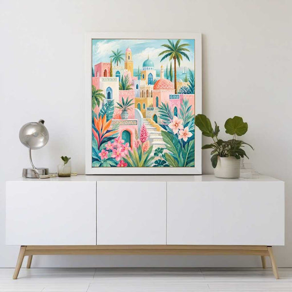 Paint by Numbers - A dreamlike oasis on the Mediterranean