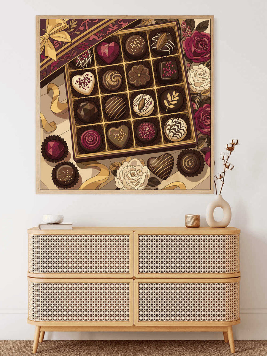 Paint by Numbers - Sweet temptation – chocolate dreams