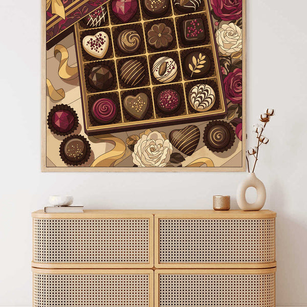 Paint by Numbers - Sweet temptation – chocolate dreams
