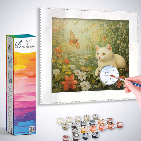 Paint by Numbers - Whispering in the Flower Garden