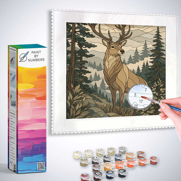 Paint by Numbers - King of the Forest