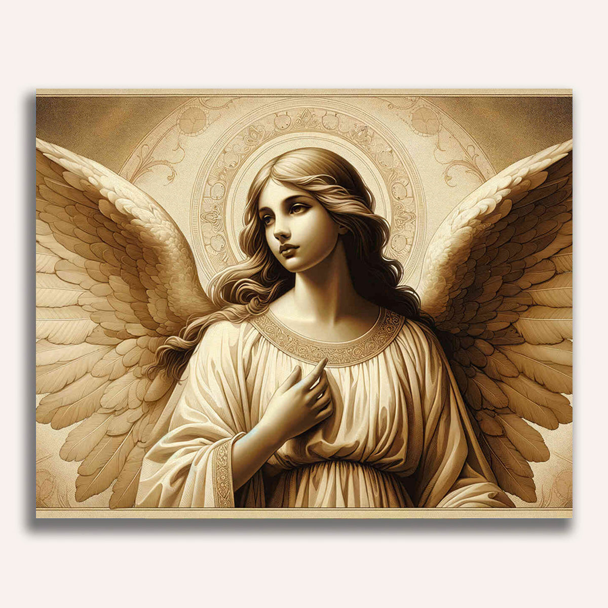 Angel - Paint by Numbers