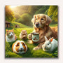 Paint by Numbers - Animal coffee break in the countryside