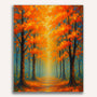 Paint by Numbers - Autumn dreams in the light