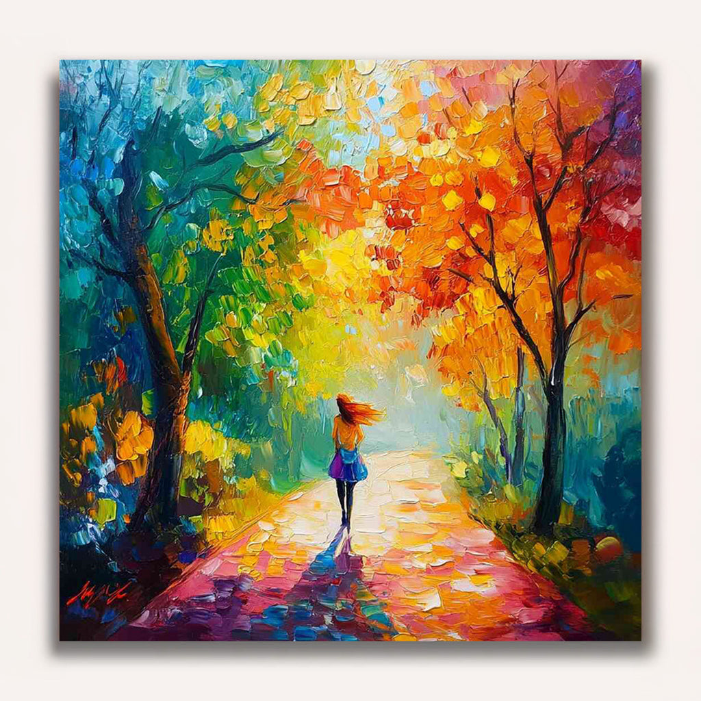 Paint by Numbers - Autumn Walk of Dreams