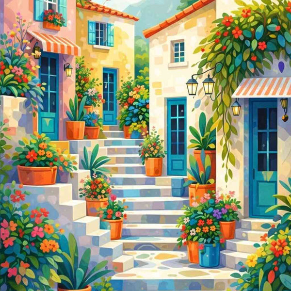 Paint by Numbers - Sun-kissed idyll