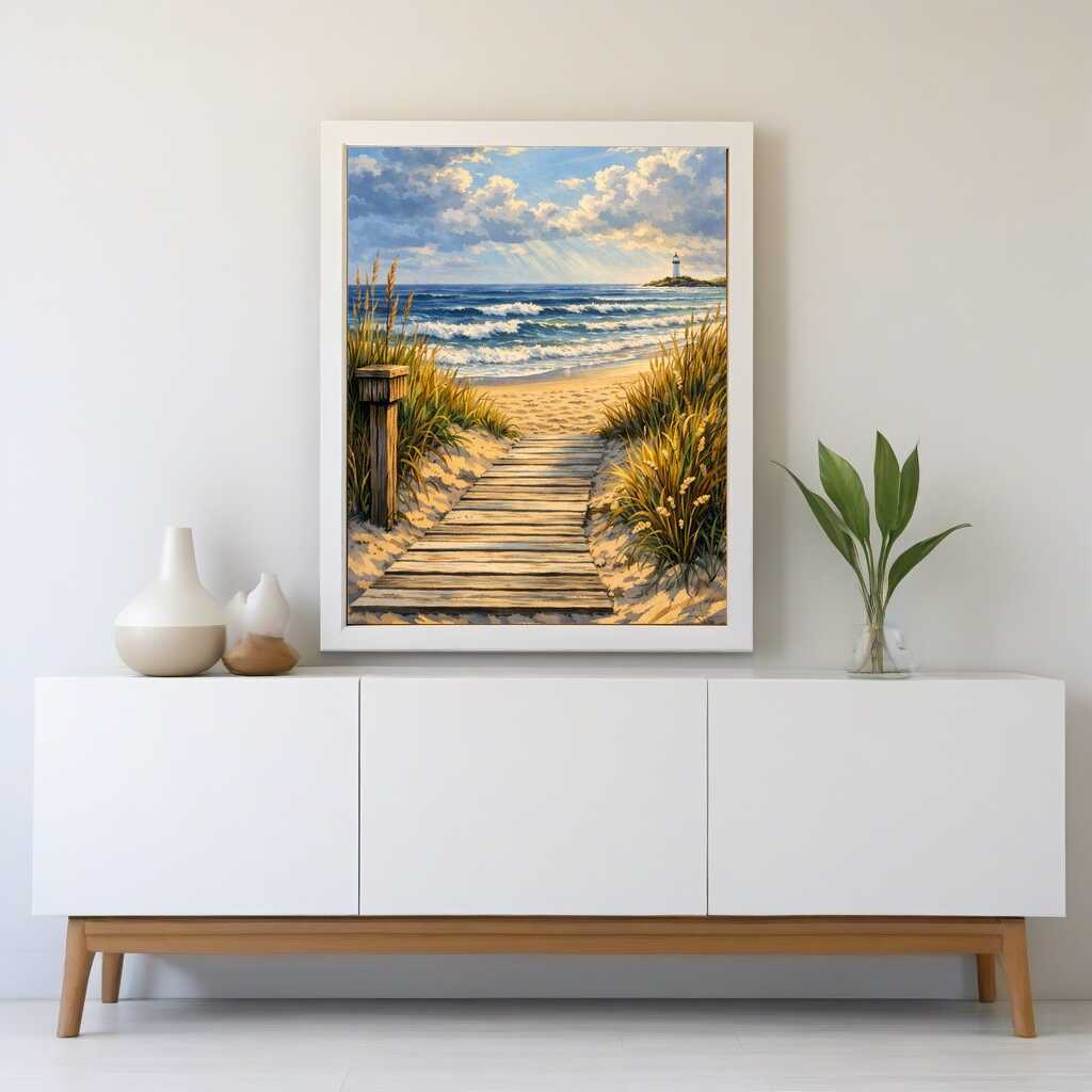 Paint by Numbers - Longing for the sea