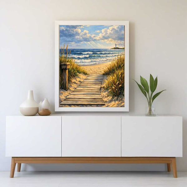 Paint by Numbers - Longing for the sea