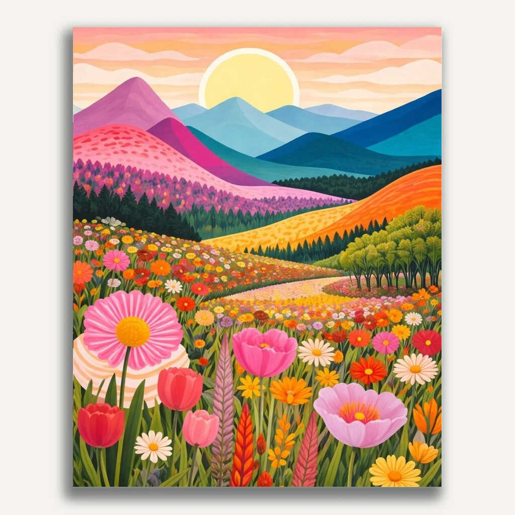 Paint by Numbers - Colors of the morning