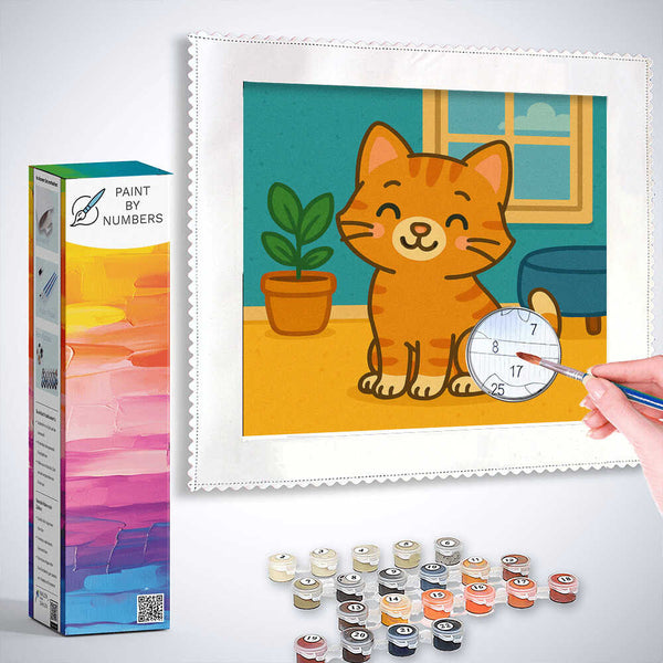 Paint by Numbers - Sunshine in the living room