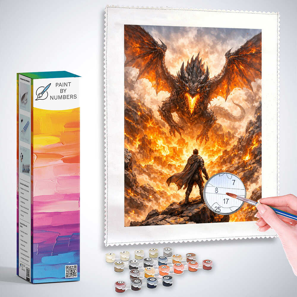 Paint by Numbers - Dragon's Ember: The Last Stand