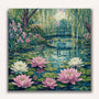 Paint by Numbers - The Magic of Water Lilies: An Impressionist Paradise