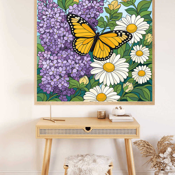 Paint by Numbers - Spring magic: In the dance of nature