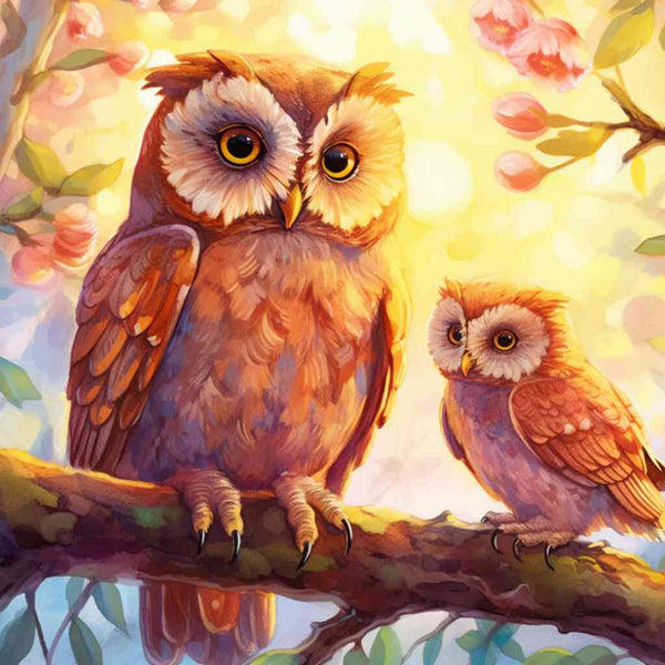 Paint by Numbers - Enchanted Companions, Mother Child
