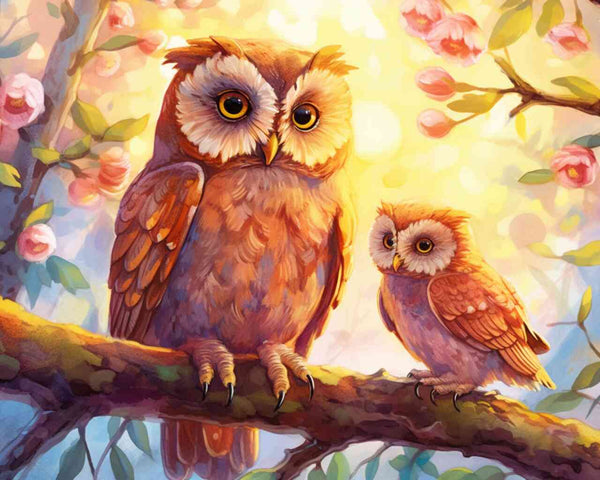 Paint by Numbers - Enchanted Companions, Mother Child