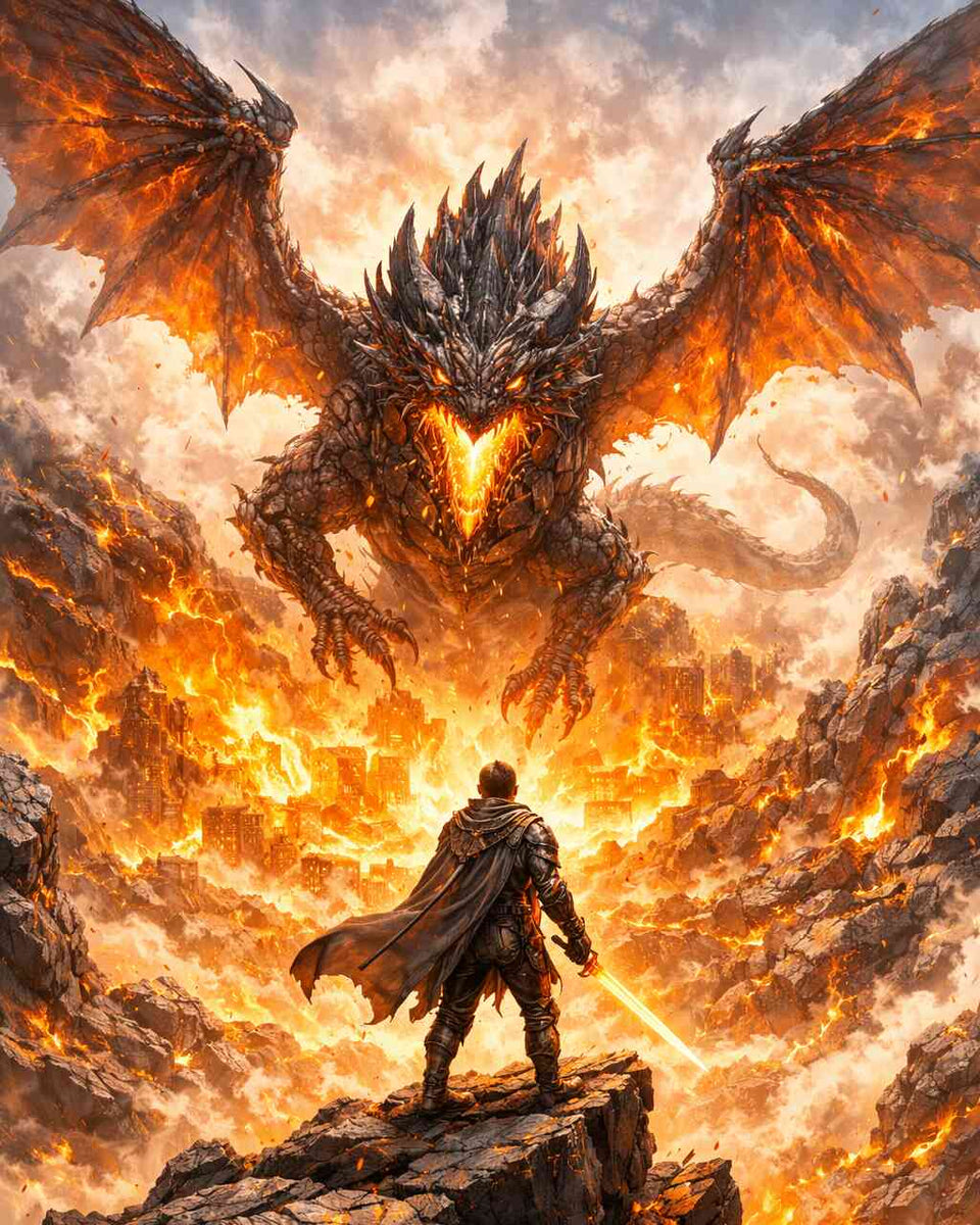 Paint by Numbers - Dragon's Ember: The Last Stand
