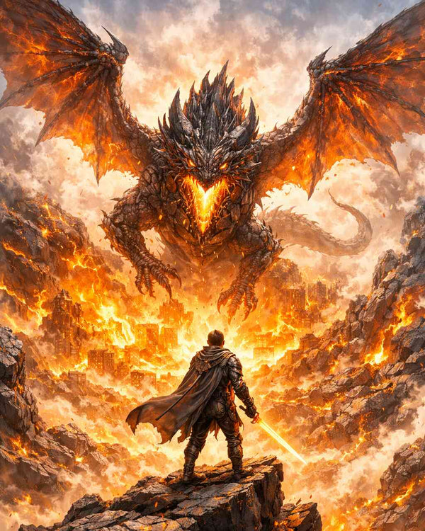 Paint by Numbers - Dragon's Ember: The Last Stand