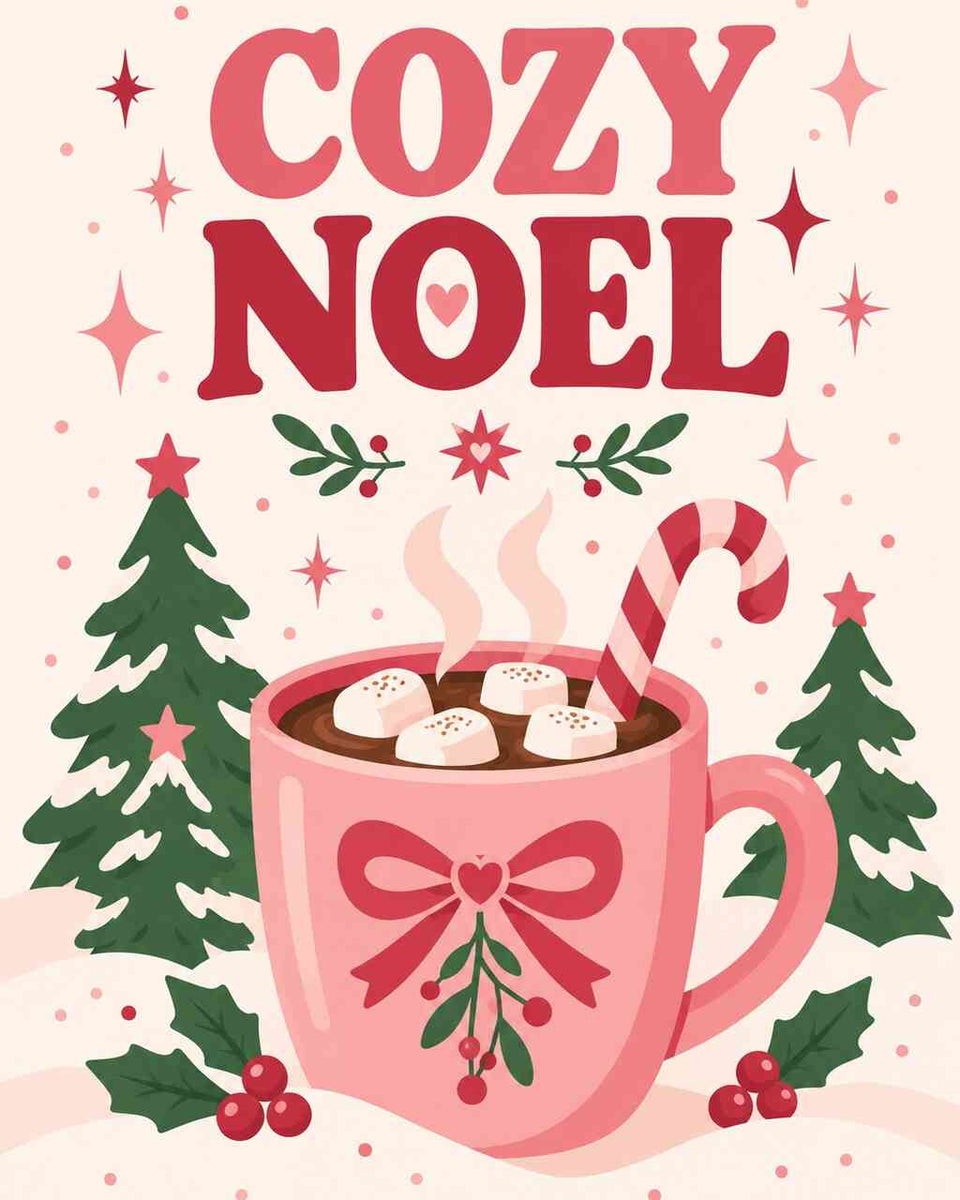 Paint by Numbers - Winter magic – Cozy Christmas