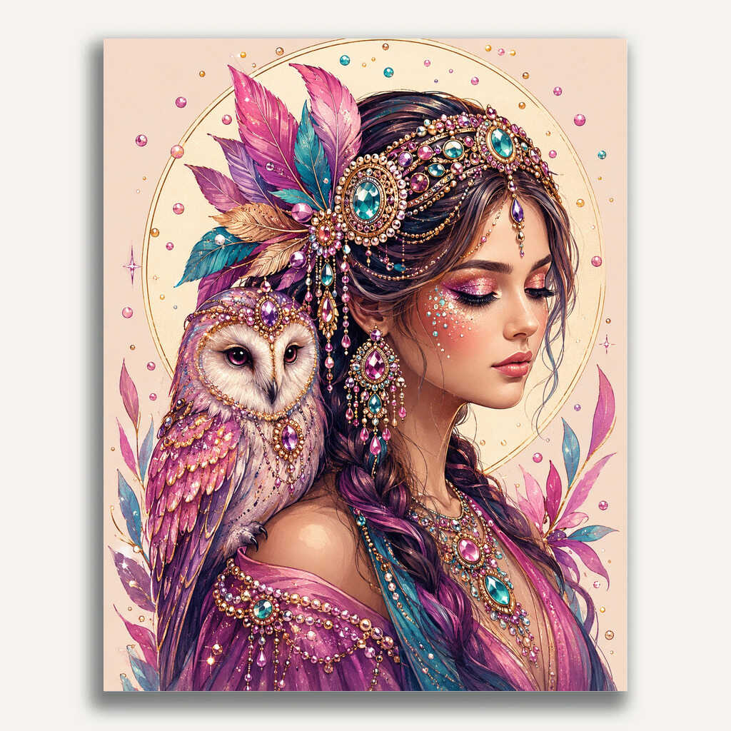 Paint by Numbers - Jewels of the Night