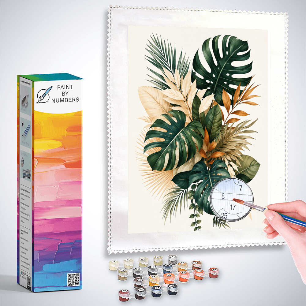 Paint by Numbers - Tropical Harmony