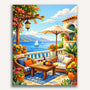Paint by Numbers - Mediterranean Summer Dreams, Abstract