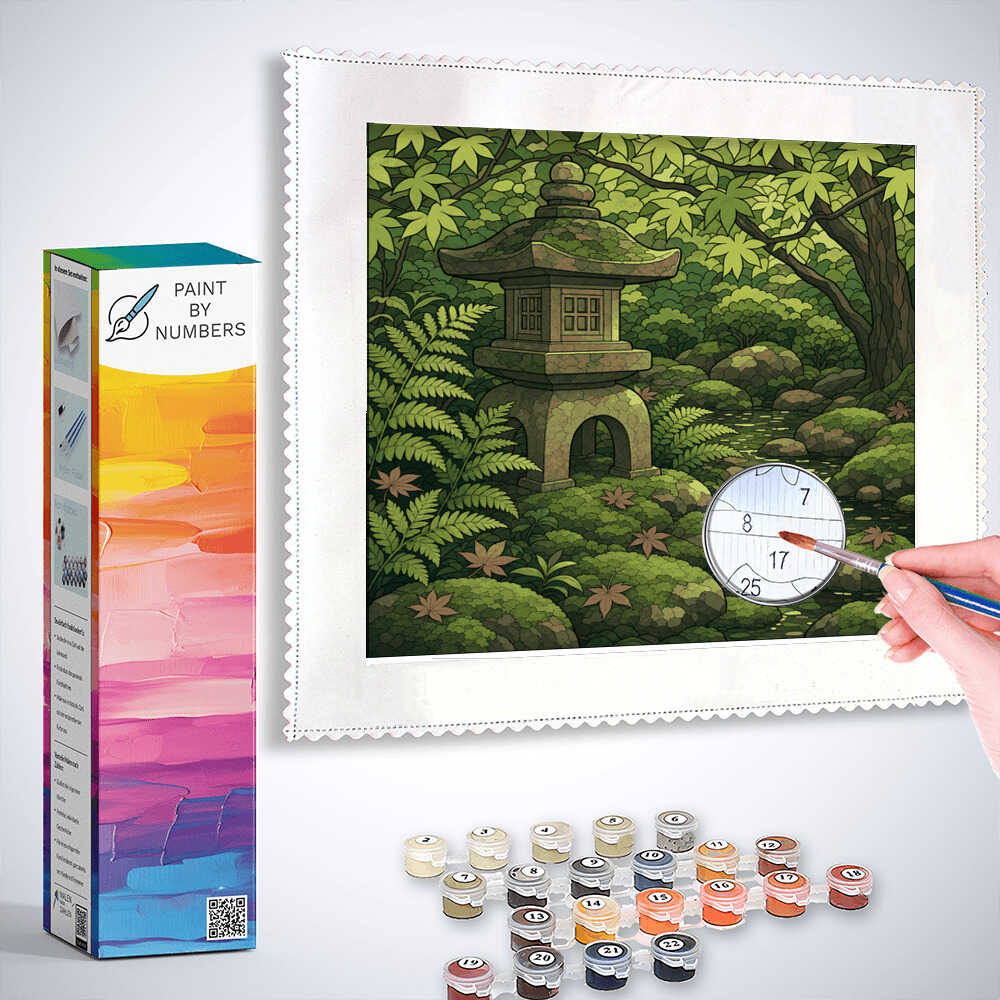 Paint by Numbers - Zen Garden of Silence