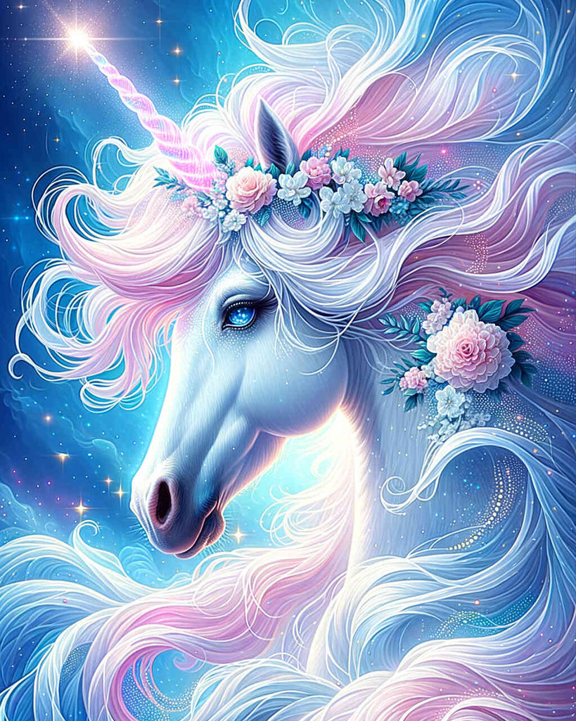 Paint by Numbers - Magic unicorn