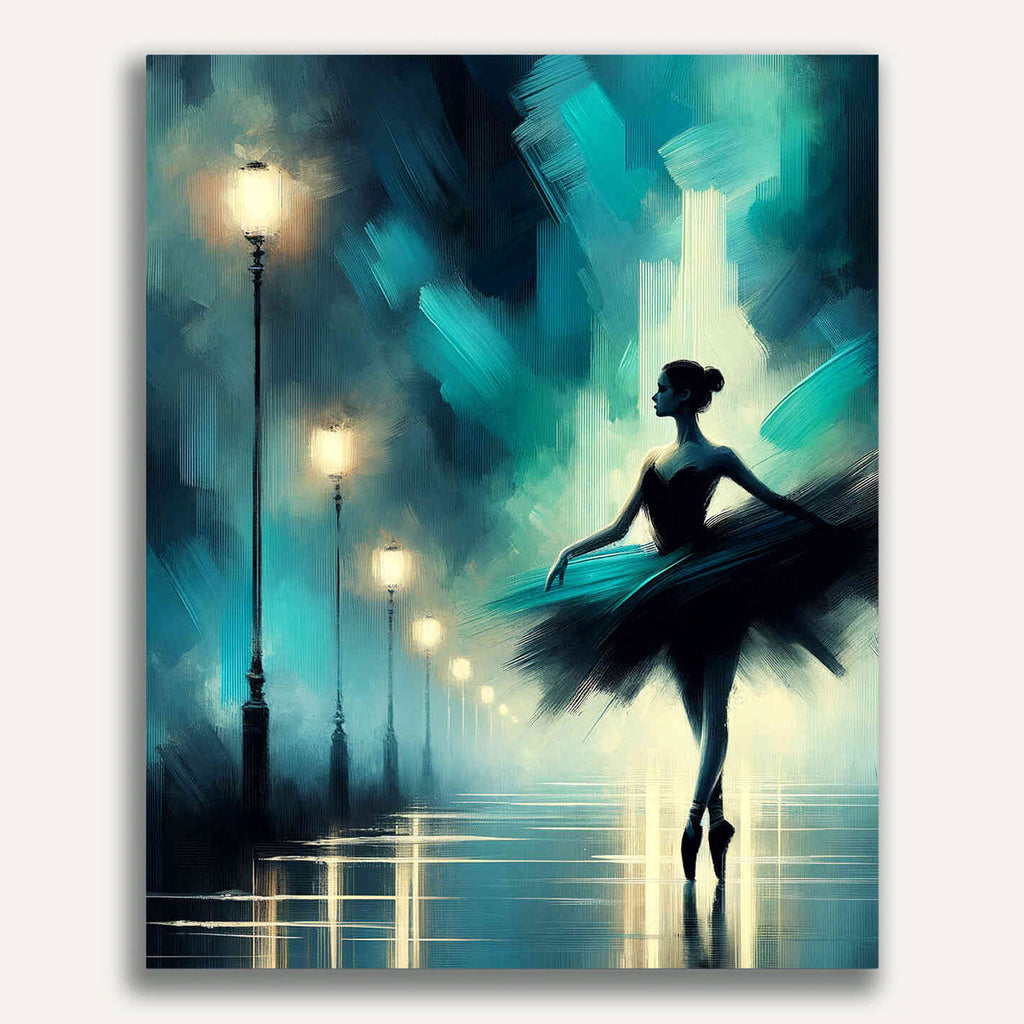 Ballerina by night - Paint by Numbers