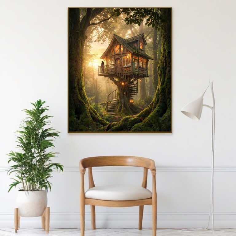 Paint by Numbers - The Enchanted Treehouse