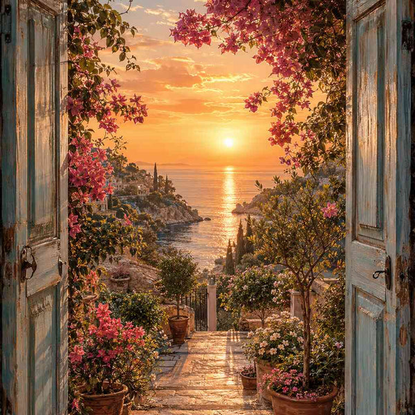 Paint by Numbers - Gateway to the Golden Twilight