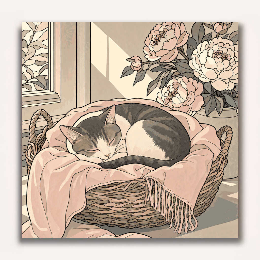 Paint by Numbers - Gentle rest in the sunlight