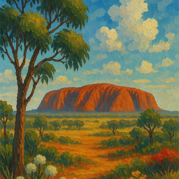 Paint by Numbers - Flaming Heart of the Outback
