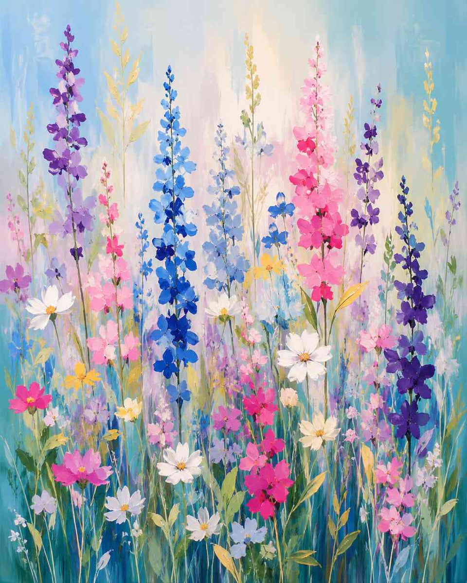 Paint by Numbers - Colors of springtime joy