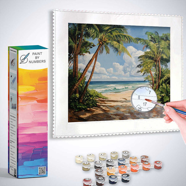Paint by Numbers - Longing for sun