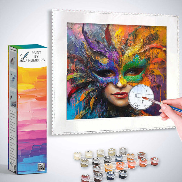 Paint by Numbers - Mysterious splendor of colors