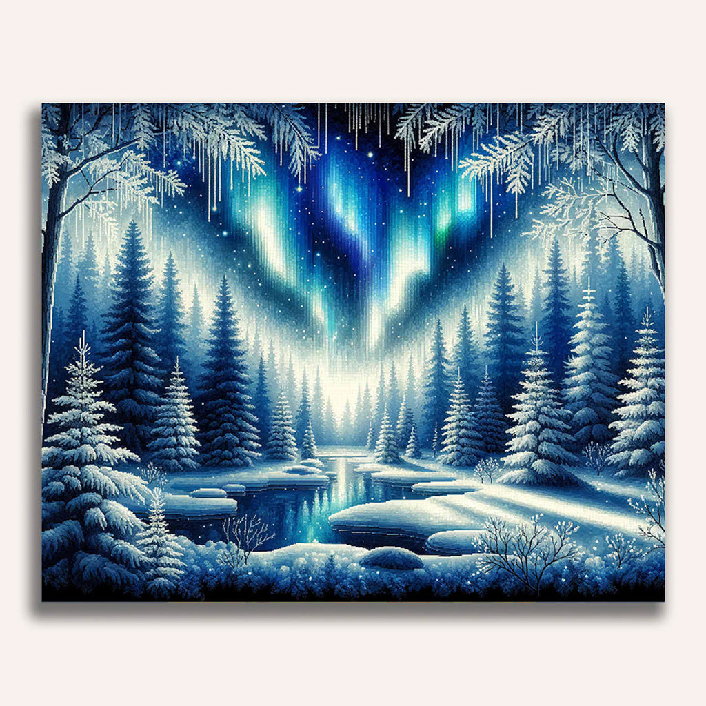 Blue Woods - Paint by Numbers