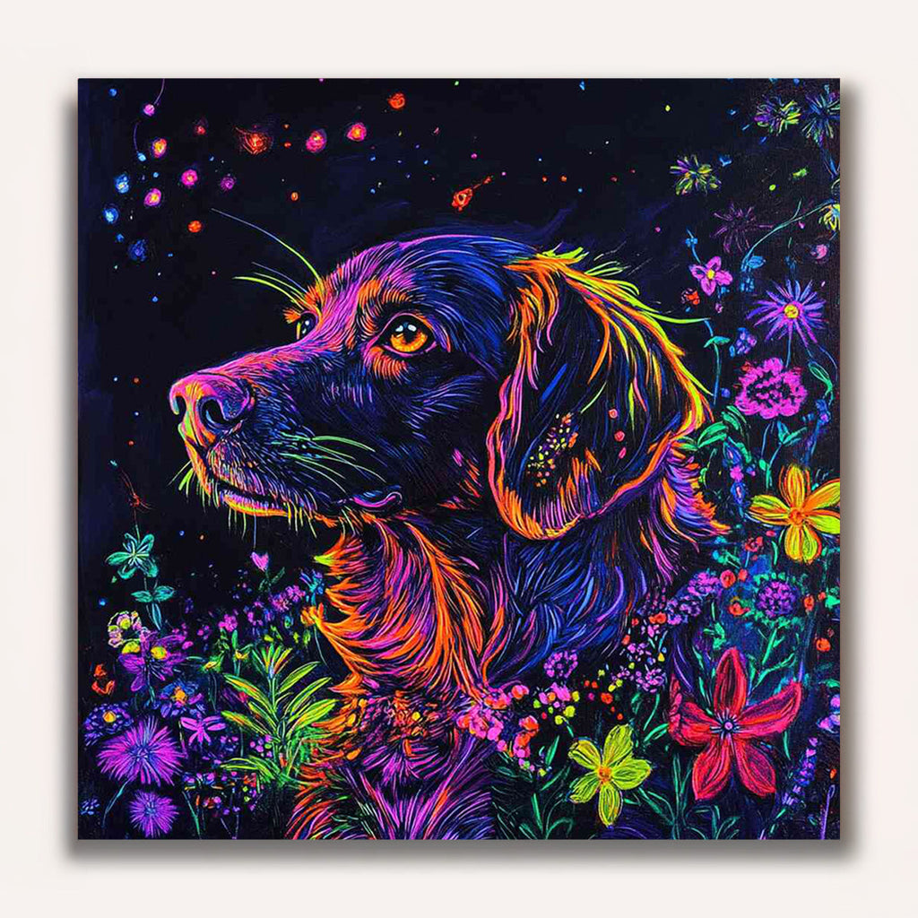 Paint by Numbers - Bright dreams, dog