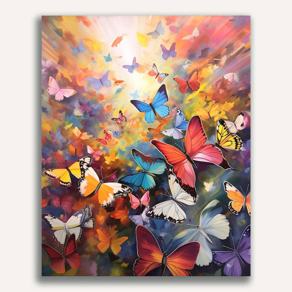 Butterflies - Paint by Numbers