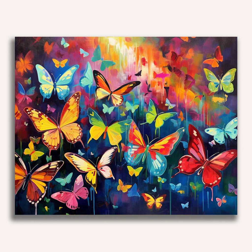 Paint by Numbers - Butterfly Symphony, A Colour Firework