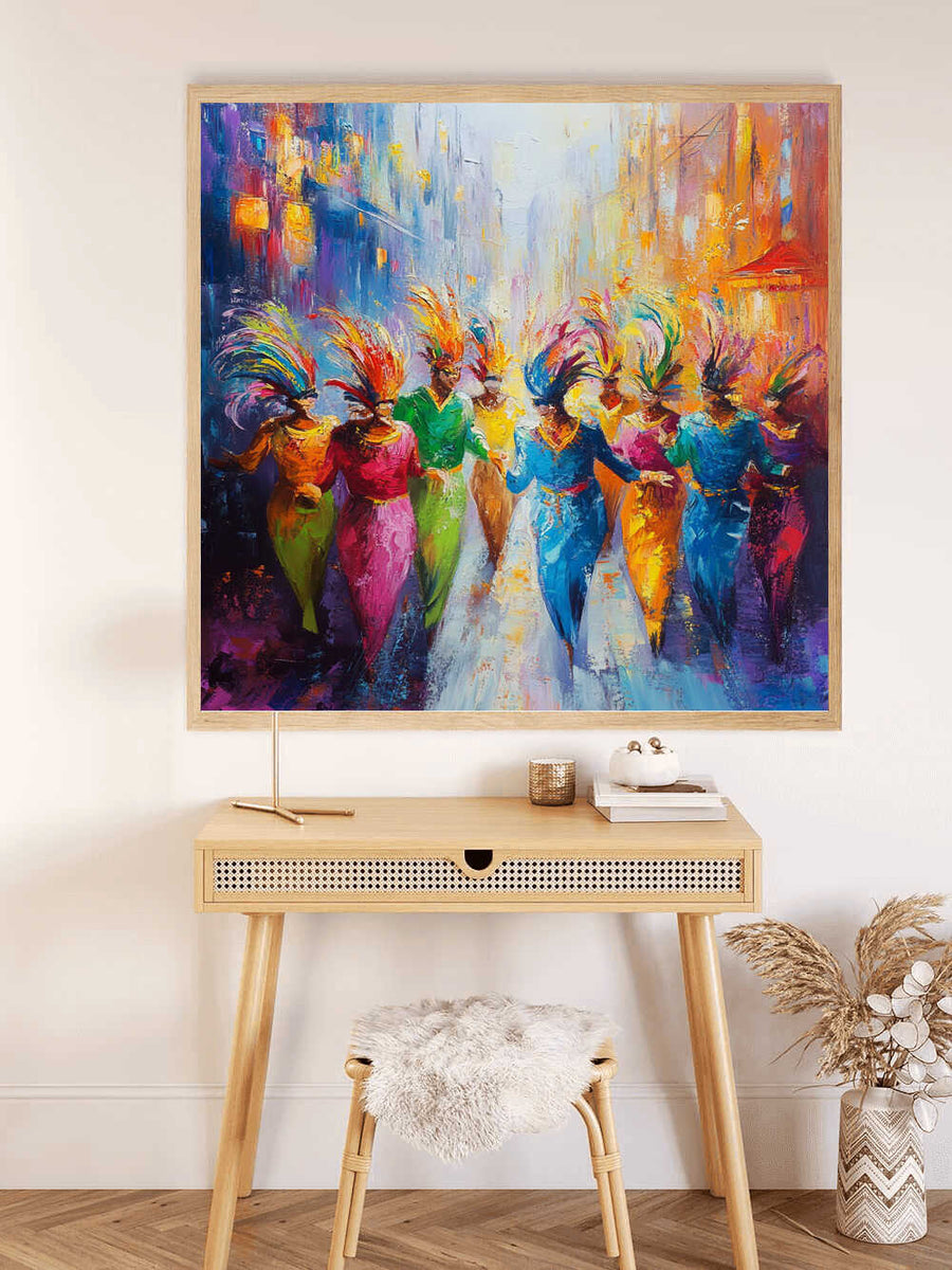 Paint by Numbers - dance of the carnival