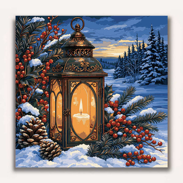 Paint by Numbers - Light of winter dormancy