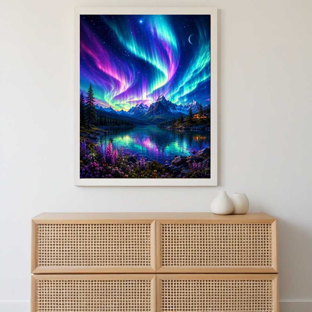 Paint by Numbers - Magic of the Northern Lights