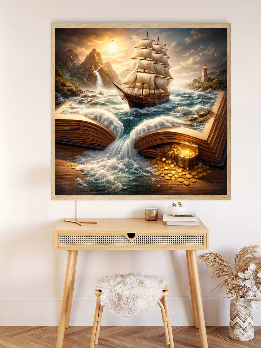 Paint by Numbers - The Adventure Awakens, Book Ship