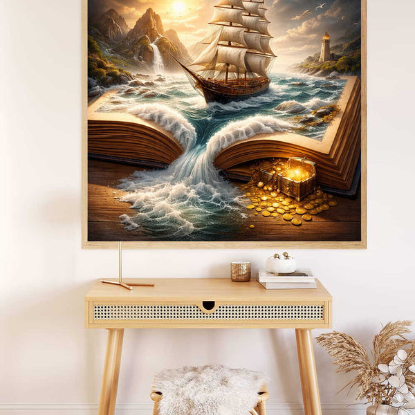 Paint by Numbers - The Adventure Awakens, Book Ship