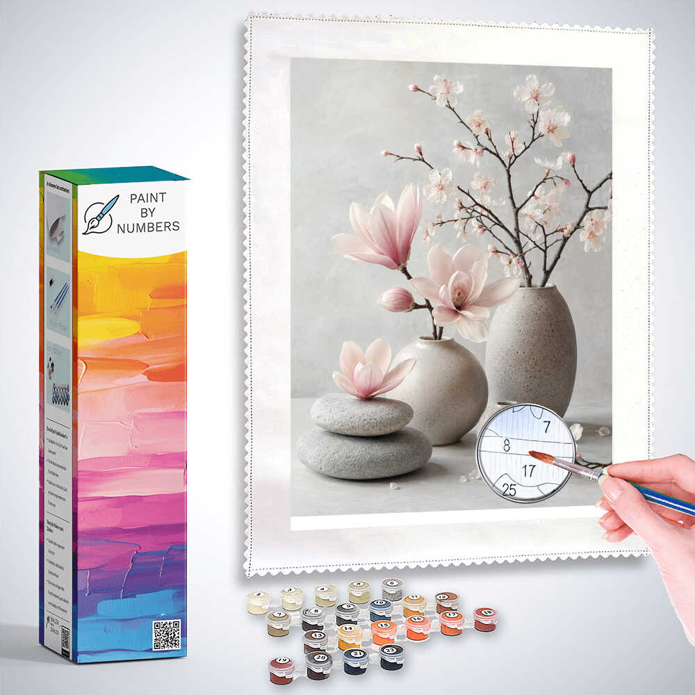 Paint by Numbers - The delicate harmony of spring