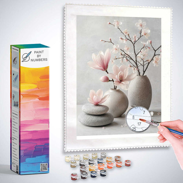 Paint by Numbers - The delicate harmony of spring