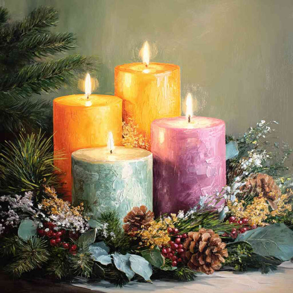 Paint by Numbers - Magic Christmas lights