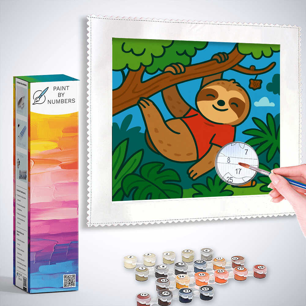Paint by Numbers - Gentle dreams in the jungle