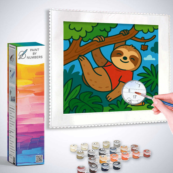 Paint by Numbers - Gentle dreams in the jungle