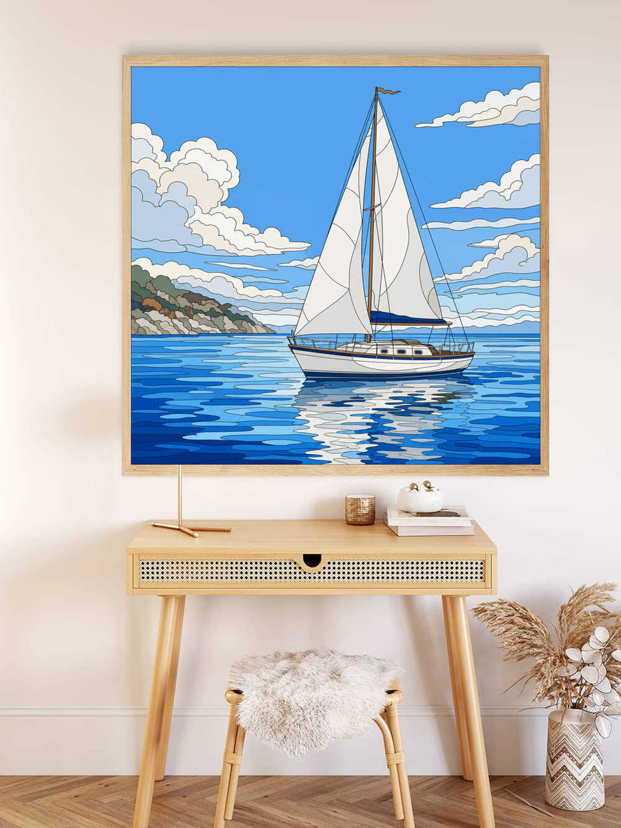 Paint by Numbers - Sails of Freedom